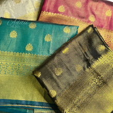 Load image into Gallery viewer, Subtle Gold Shimmer Silk Saree
