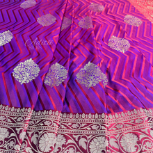 Load image into Gallery viewer, Two-Tone Art Silk Saree
