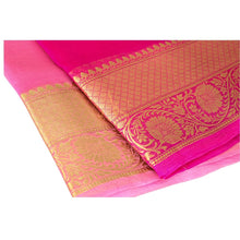 Load image into Gallery viewer, Pure Two-Tone Organza Silk Saree
