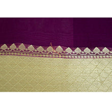 Load image into Gallery viewer, Pure Two-Tone Organza Silk Saree
